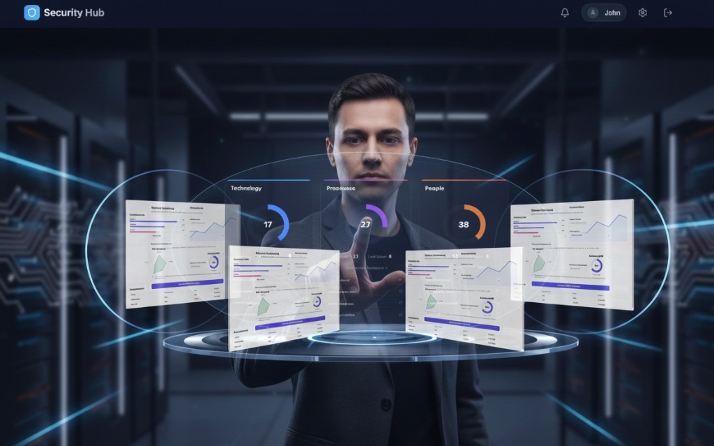 SecurityHub Interface Dashboard